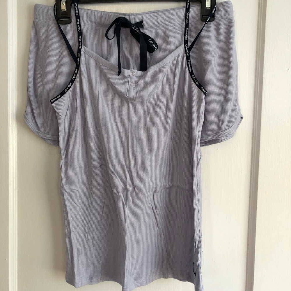 Calvin Klein tank and short pj set